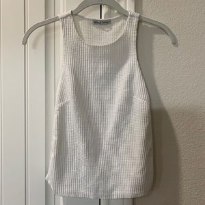 Zara white tank top